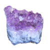 An a-grade amethyst cluster with deep purple hues.