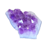 An a-grade amethyst cluster with deep purple hues.