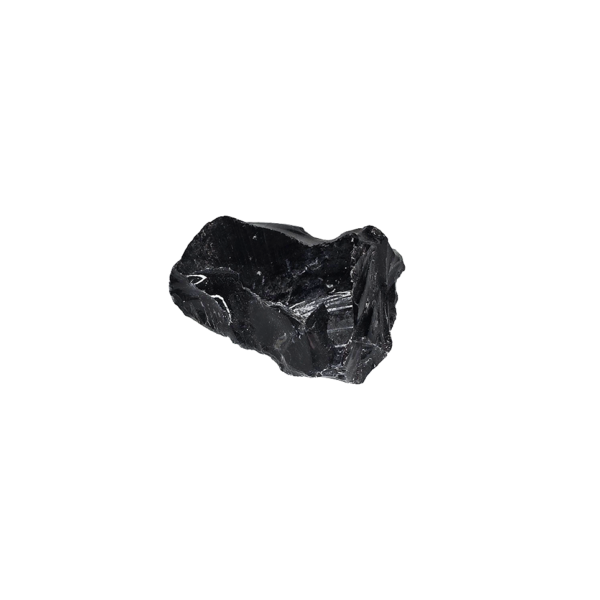 20260822_155538 A singe 1-2" rough obsidain specimen.
