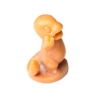 20260909_110346 Fire Monster stone carving measuring 2.5 inches tall with a small fantasy-inspired creature design