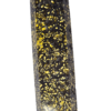 20260909_110443 Spotted Jasper tower close-up with mainly black coloring and distinctive yellow spotting